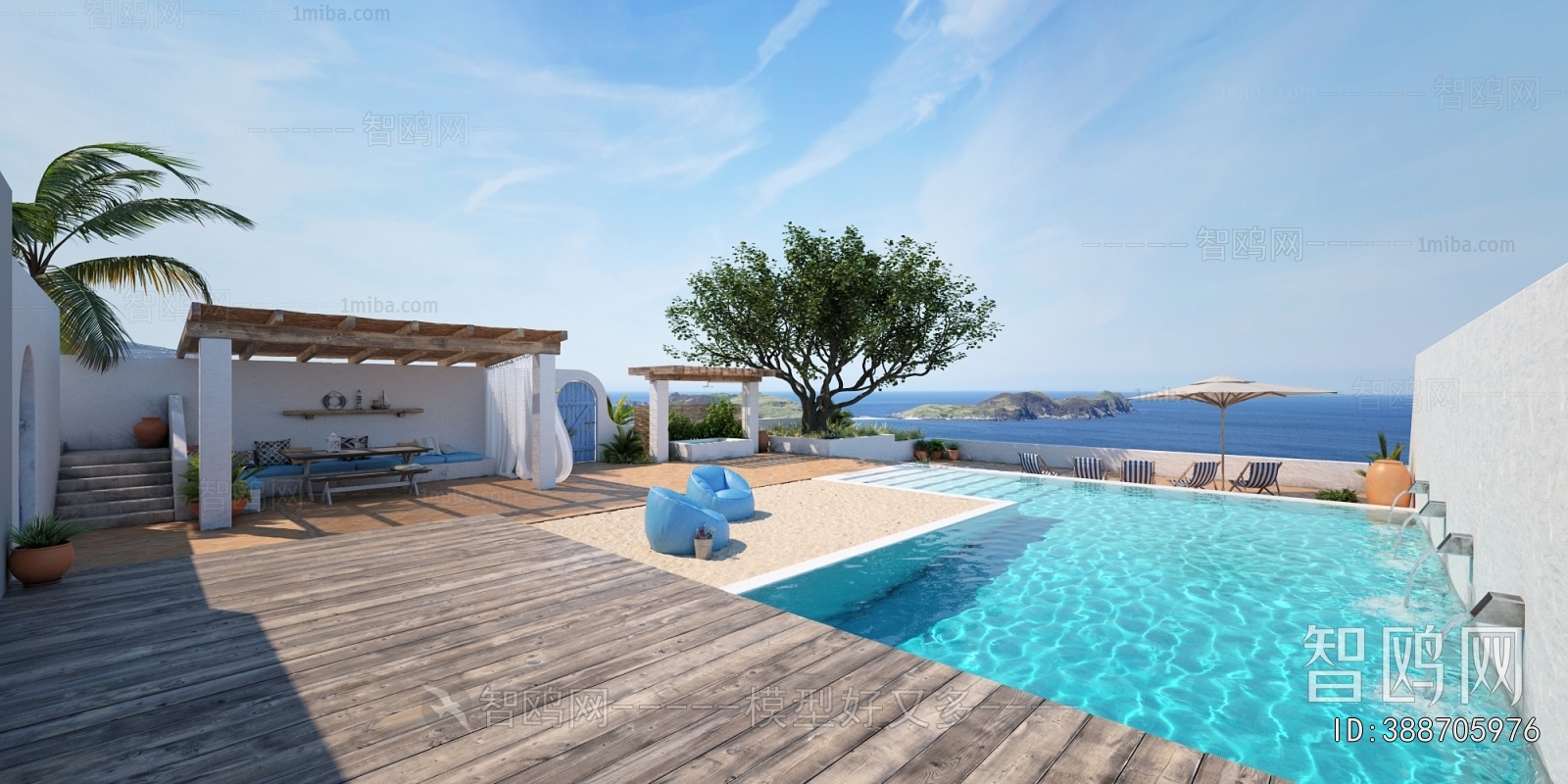 Modern Courtyard/landscape