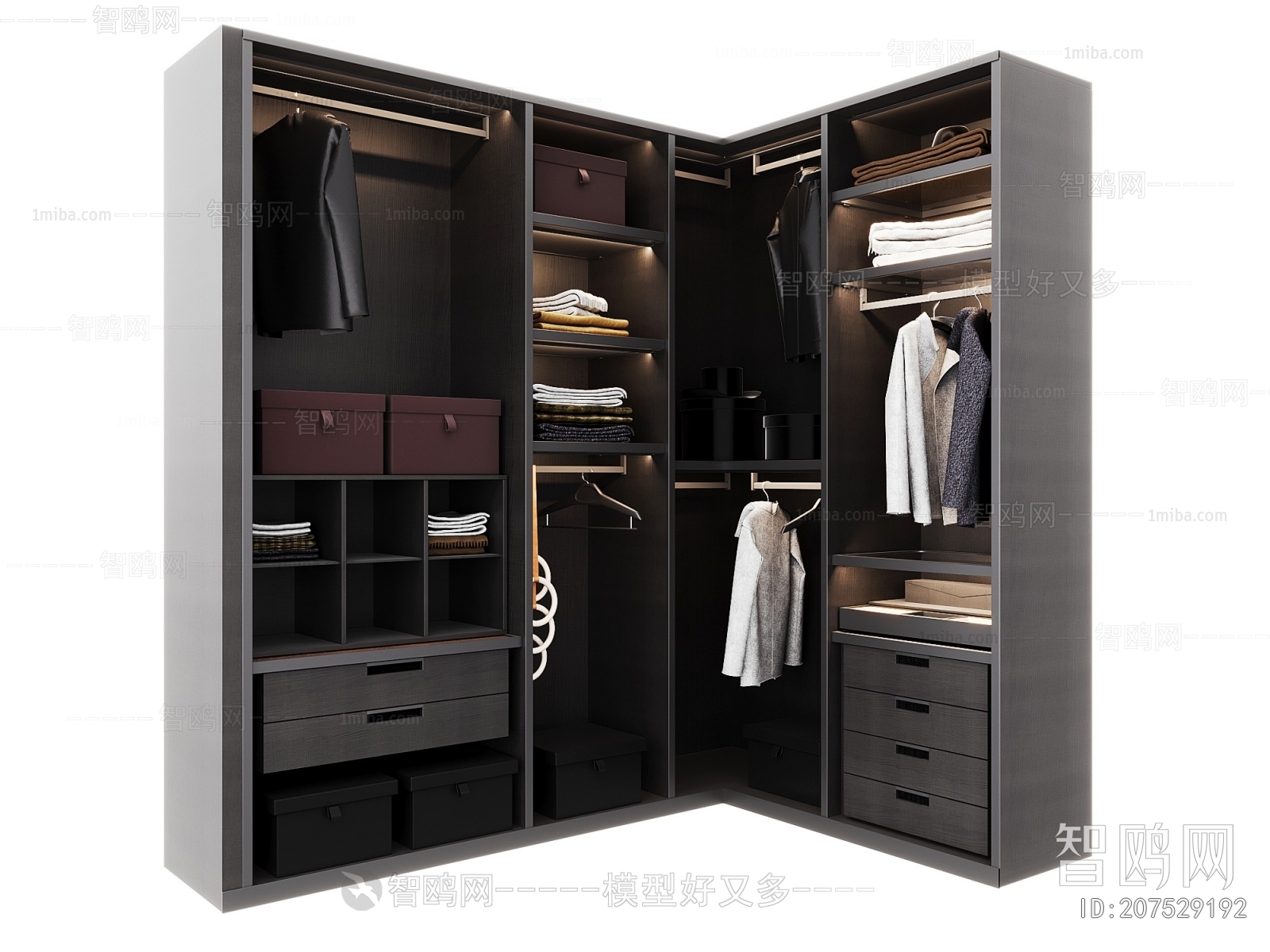 Modern The Wardrobe