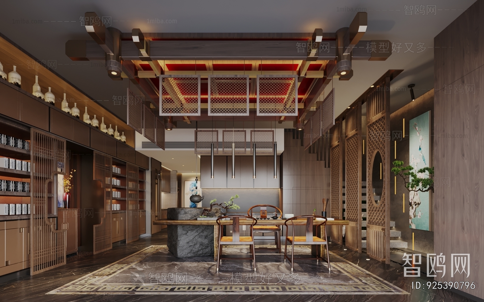 New Chinese Style Tea House