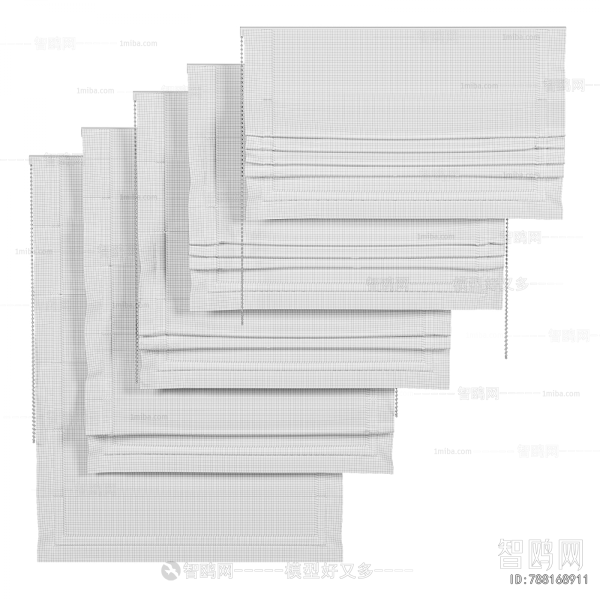 Modern Roman Curtain