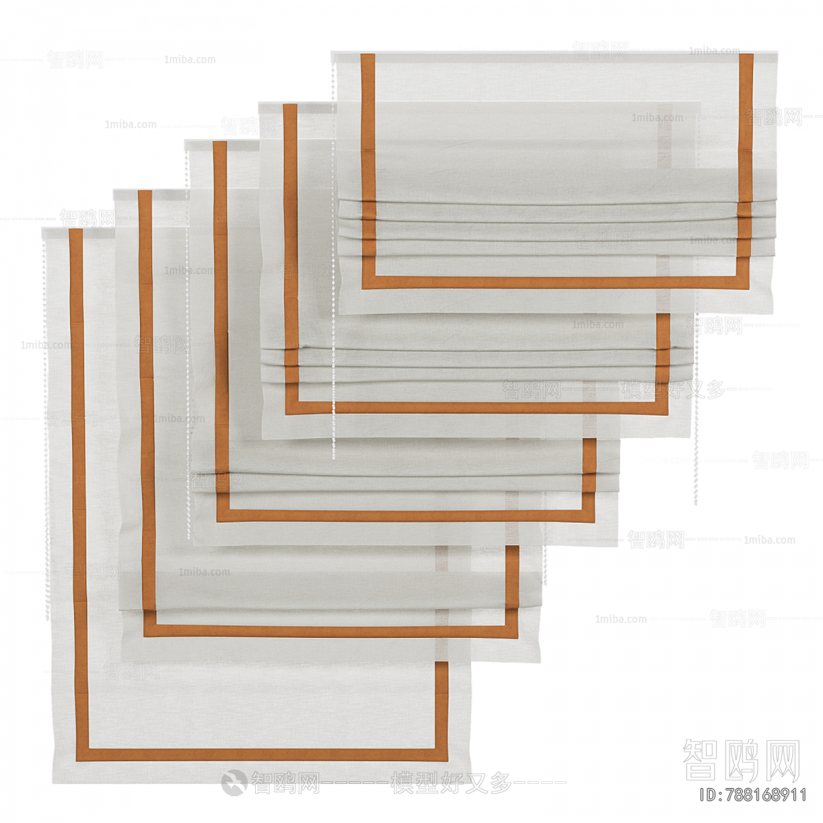 Modern Roman Curtain