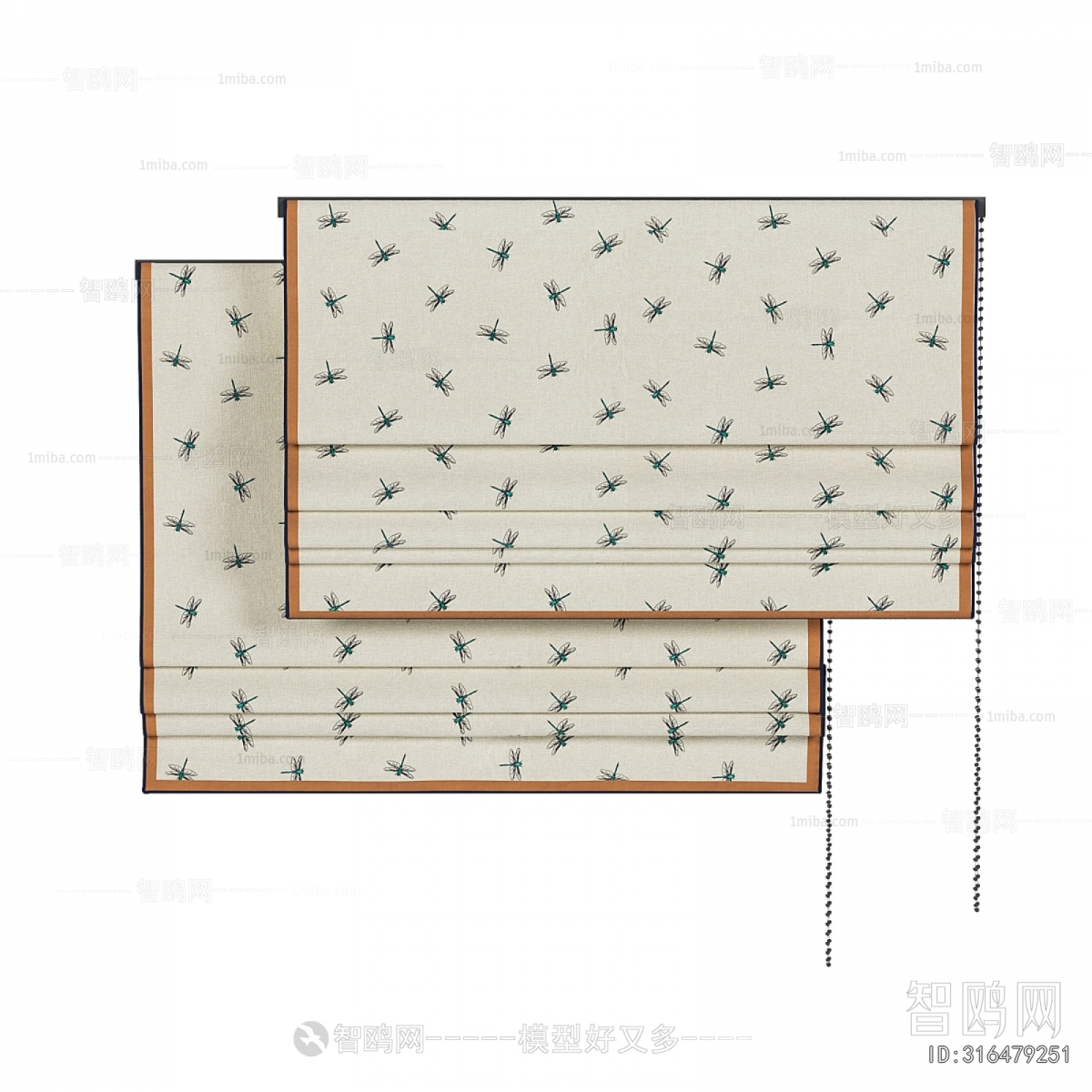 Modern Roman Curtain