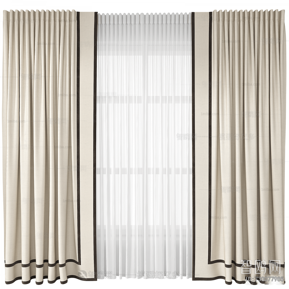 New Chinese Style The Curtain