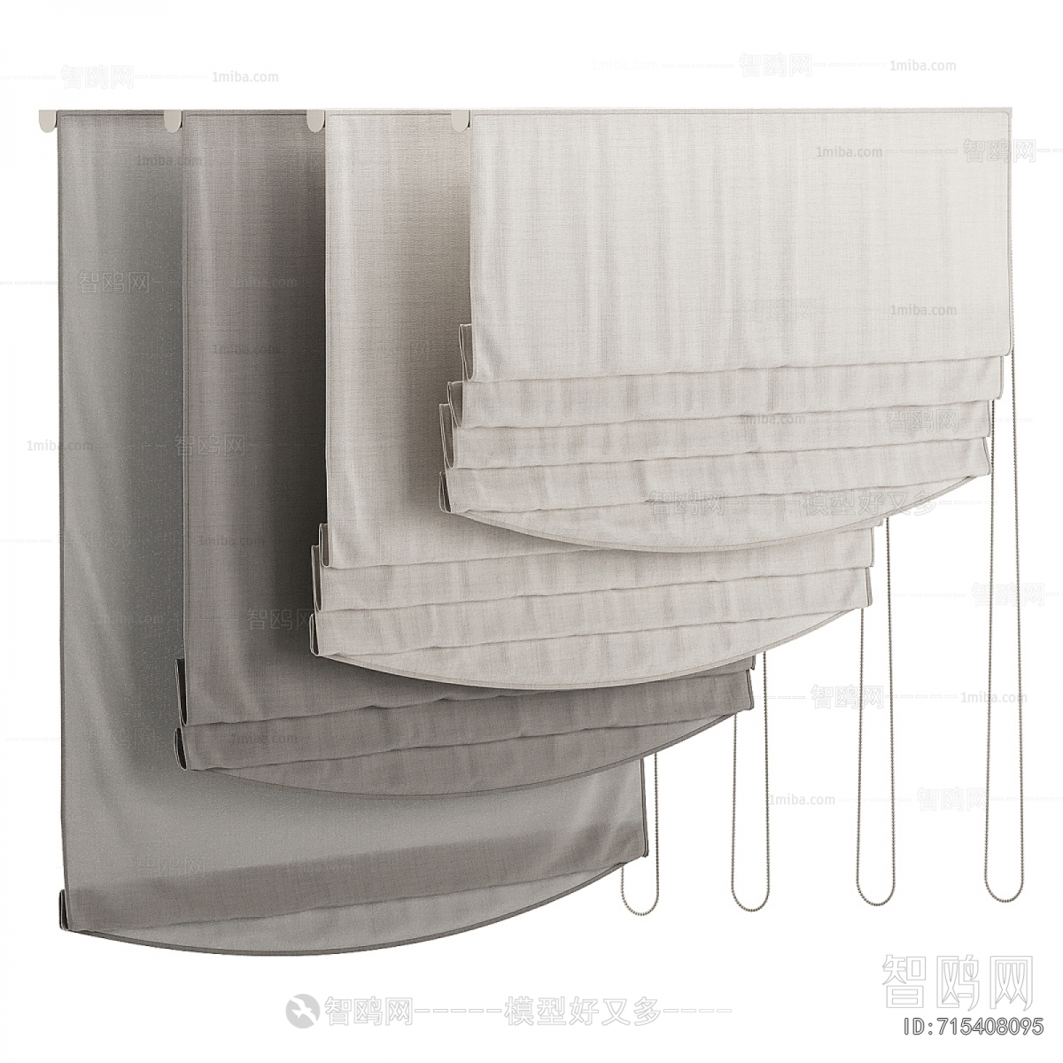 Modern Roman Curtain