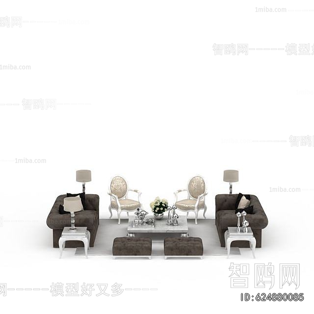 European Style Sofa Combination