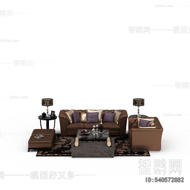 European Style Sofa Combination