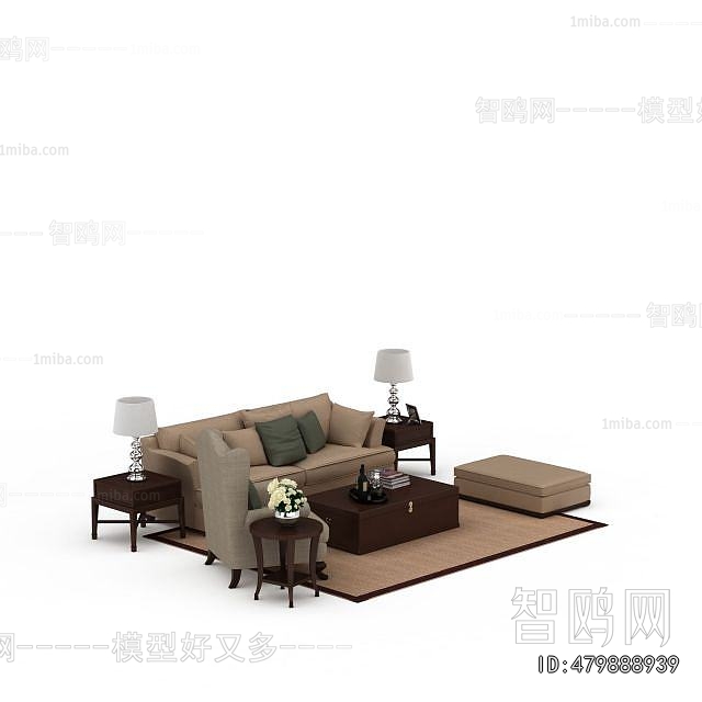 European Style Sofa Combination