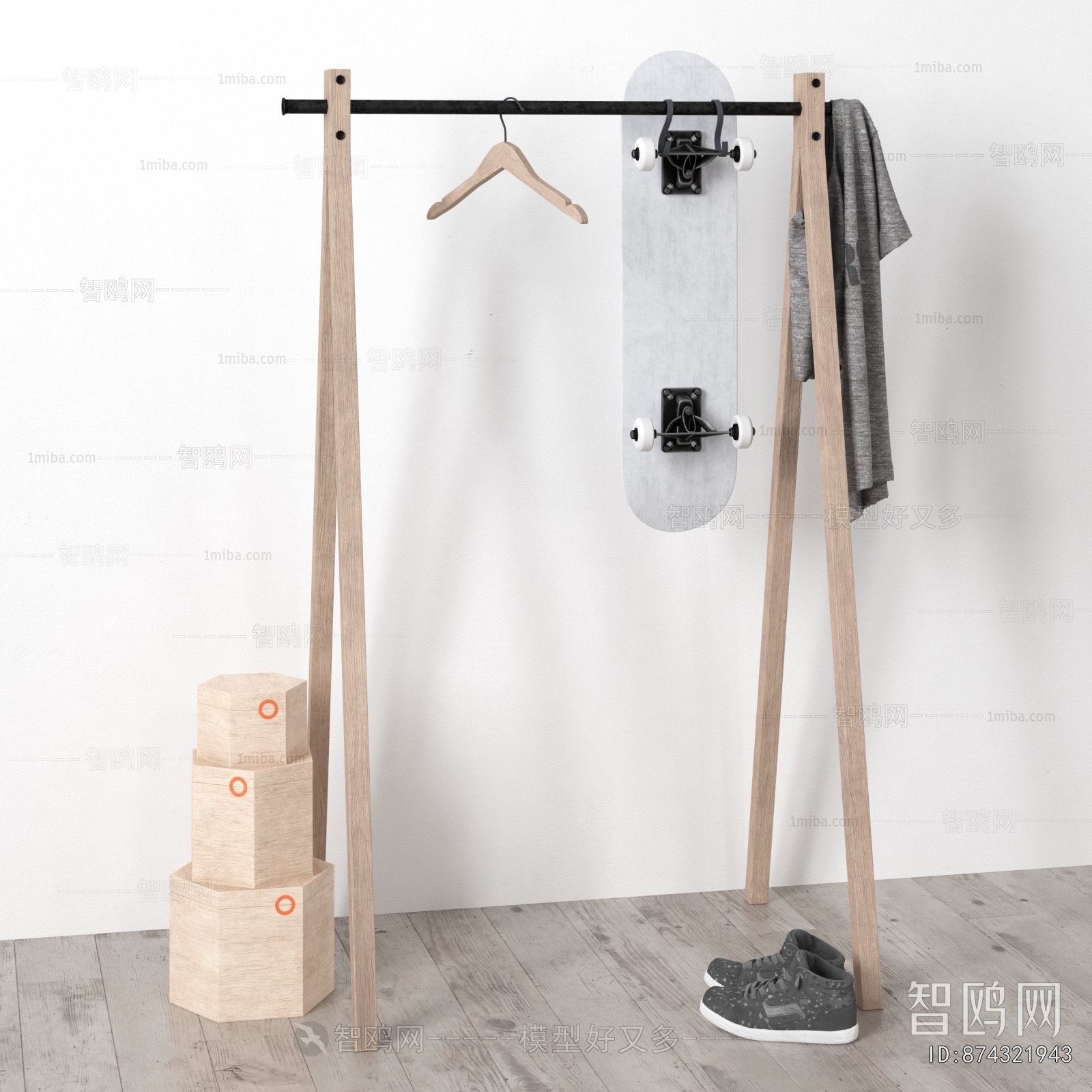 Modern Coat Hanger
