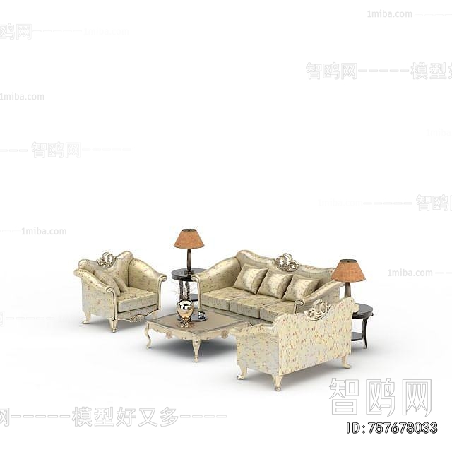 European Style Sofa Combination