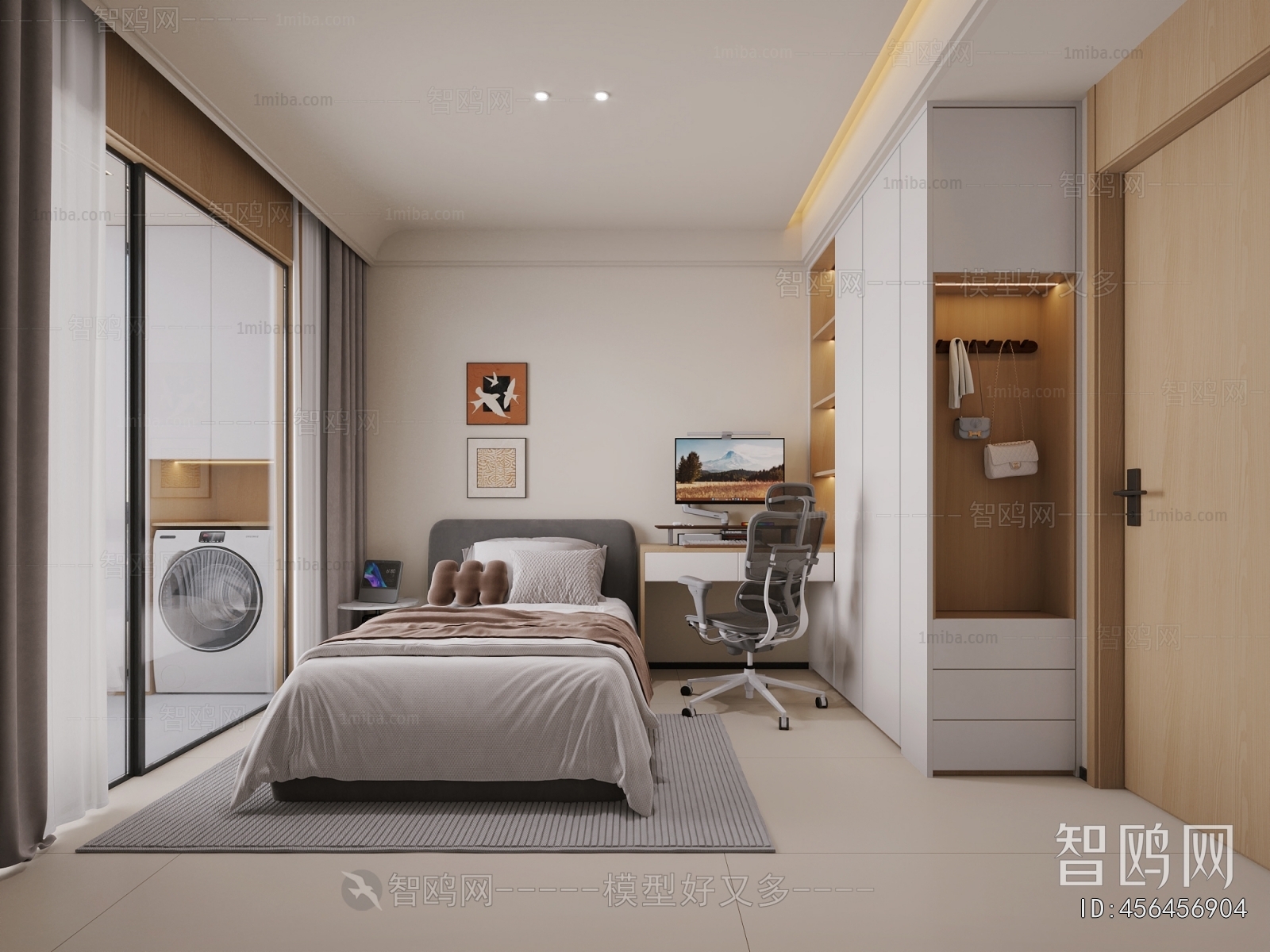 Modern Boy's Room And Son's Room