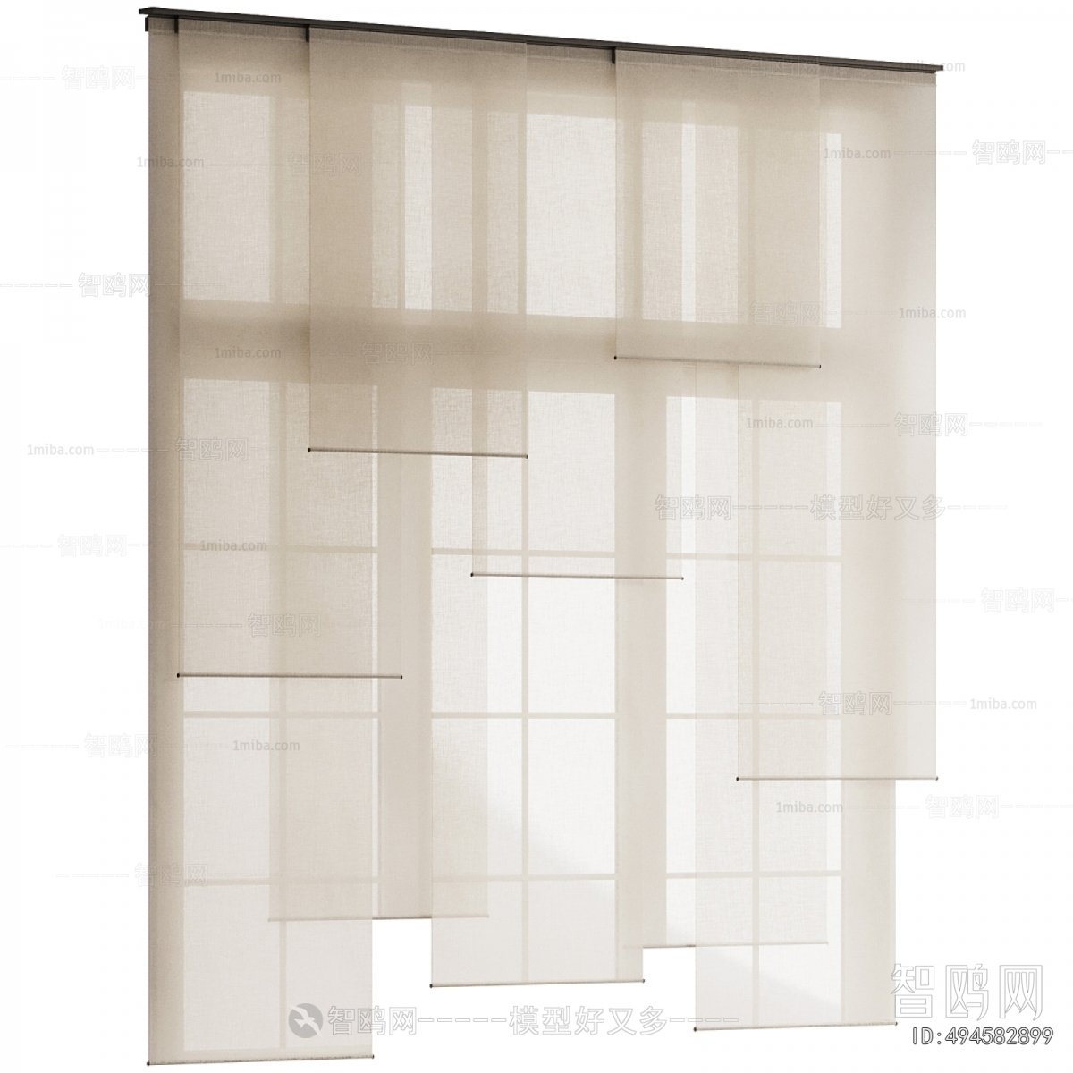 Modern Roman Curtain