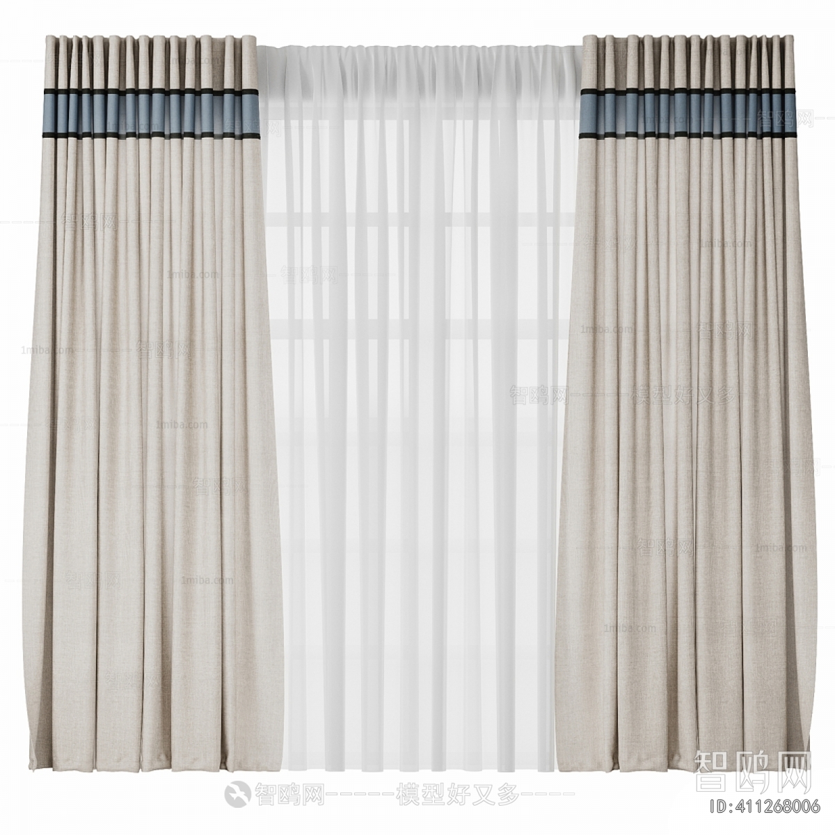 New Chinese Style The Curtain