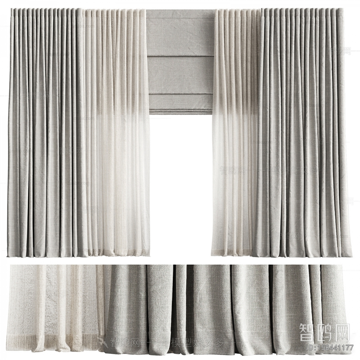 Modern The Curtain