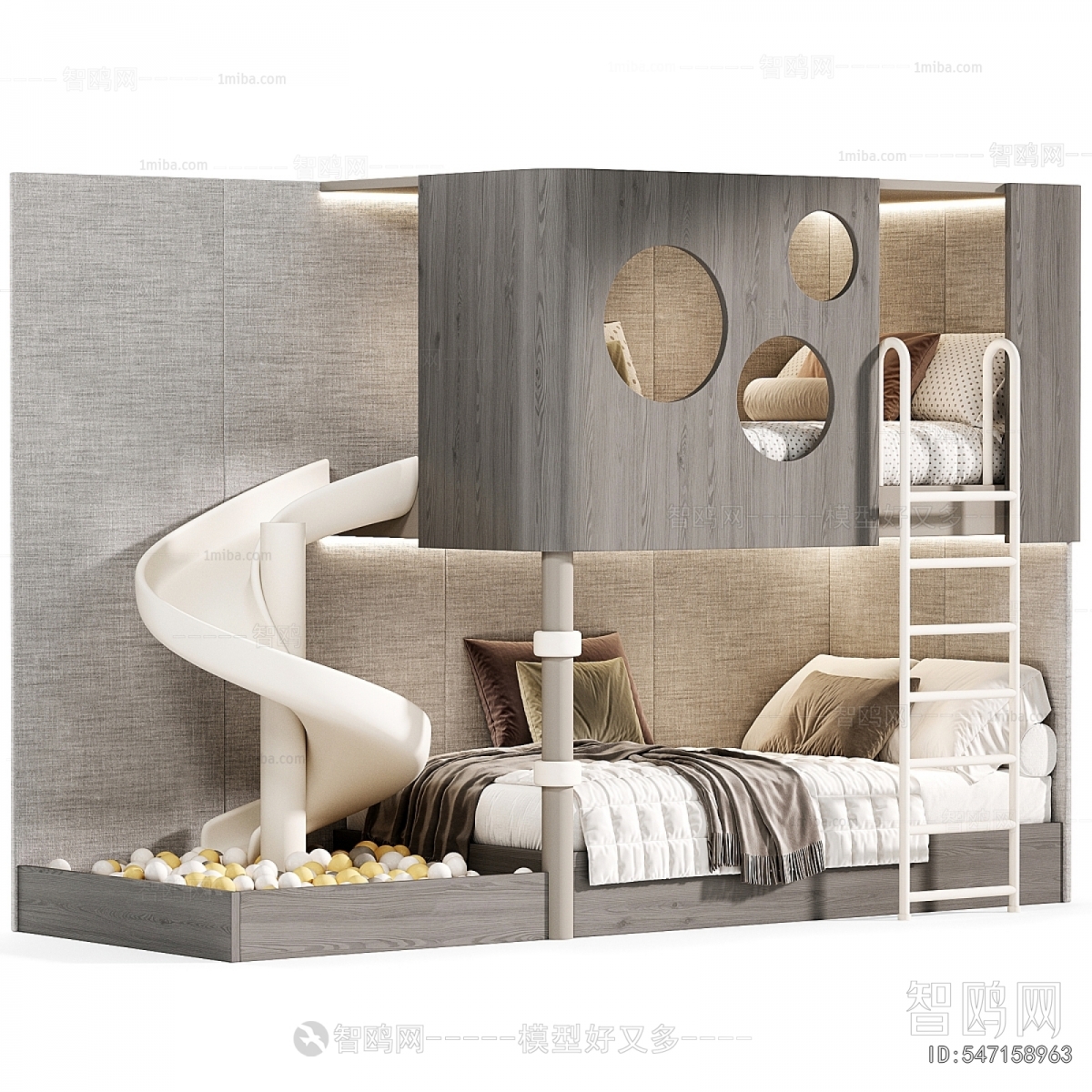 Modern Bunk Bed