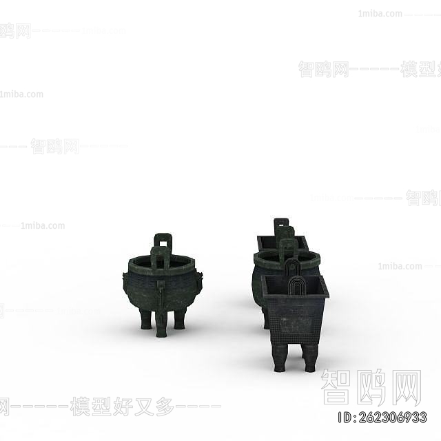 Chinese Style Decorative Set