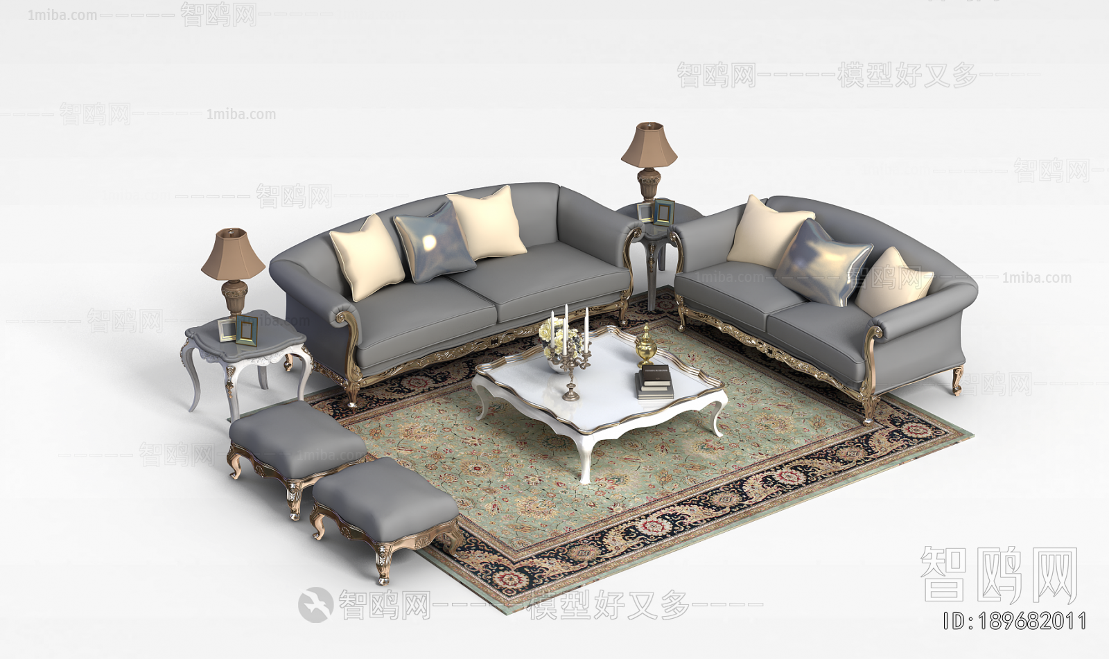 European Style Sofa Combination