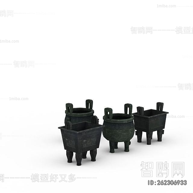 Chinese Style Decorative Set