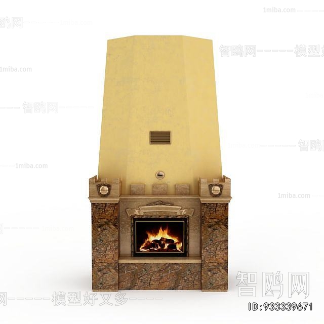 European Style Fireplace