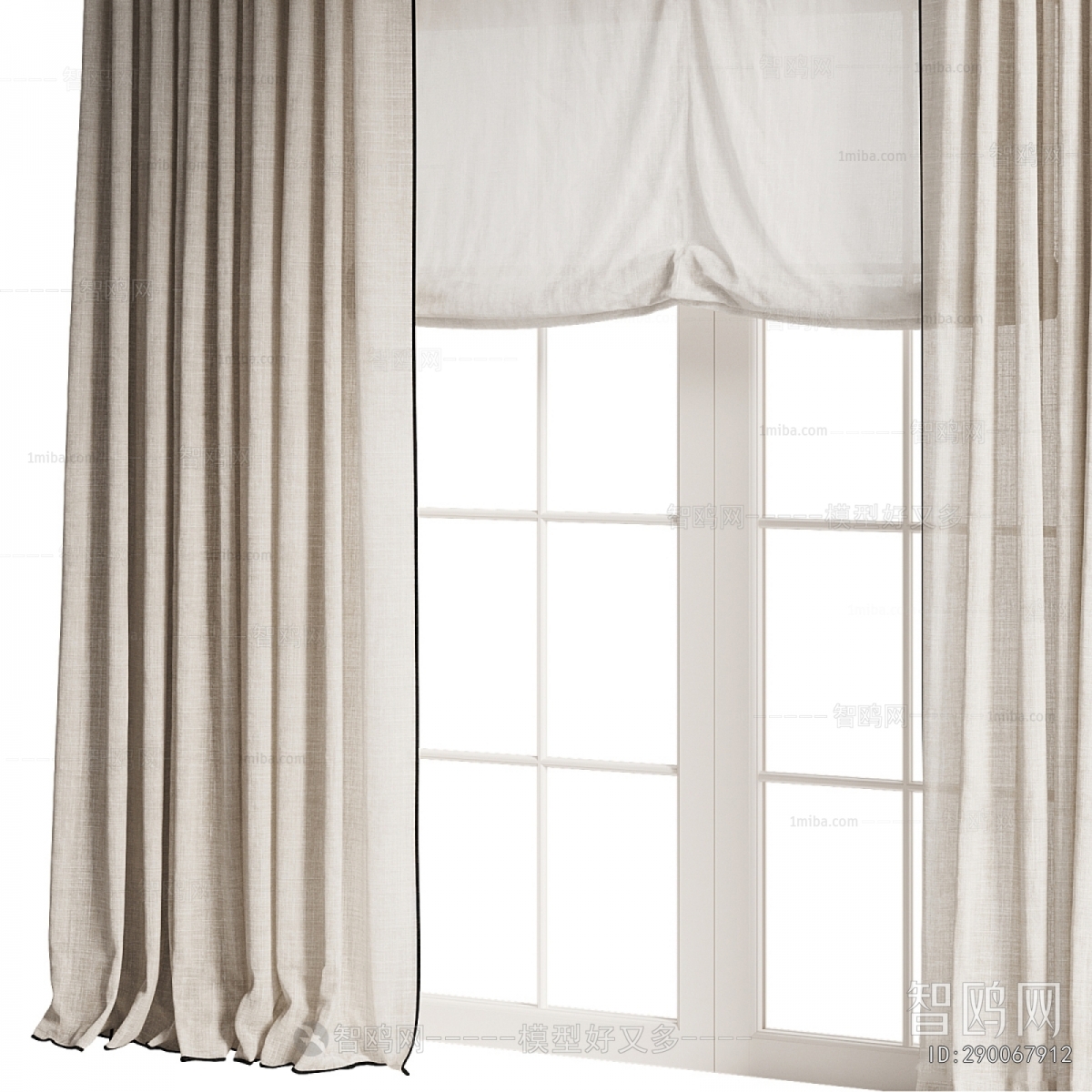 New Chinese Style The Curtain