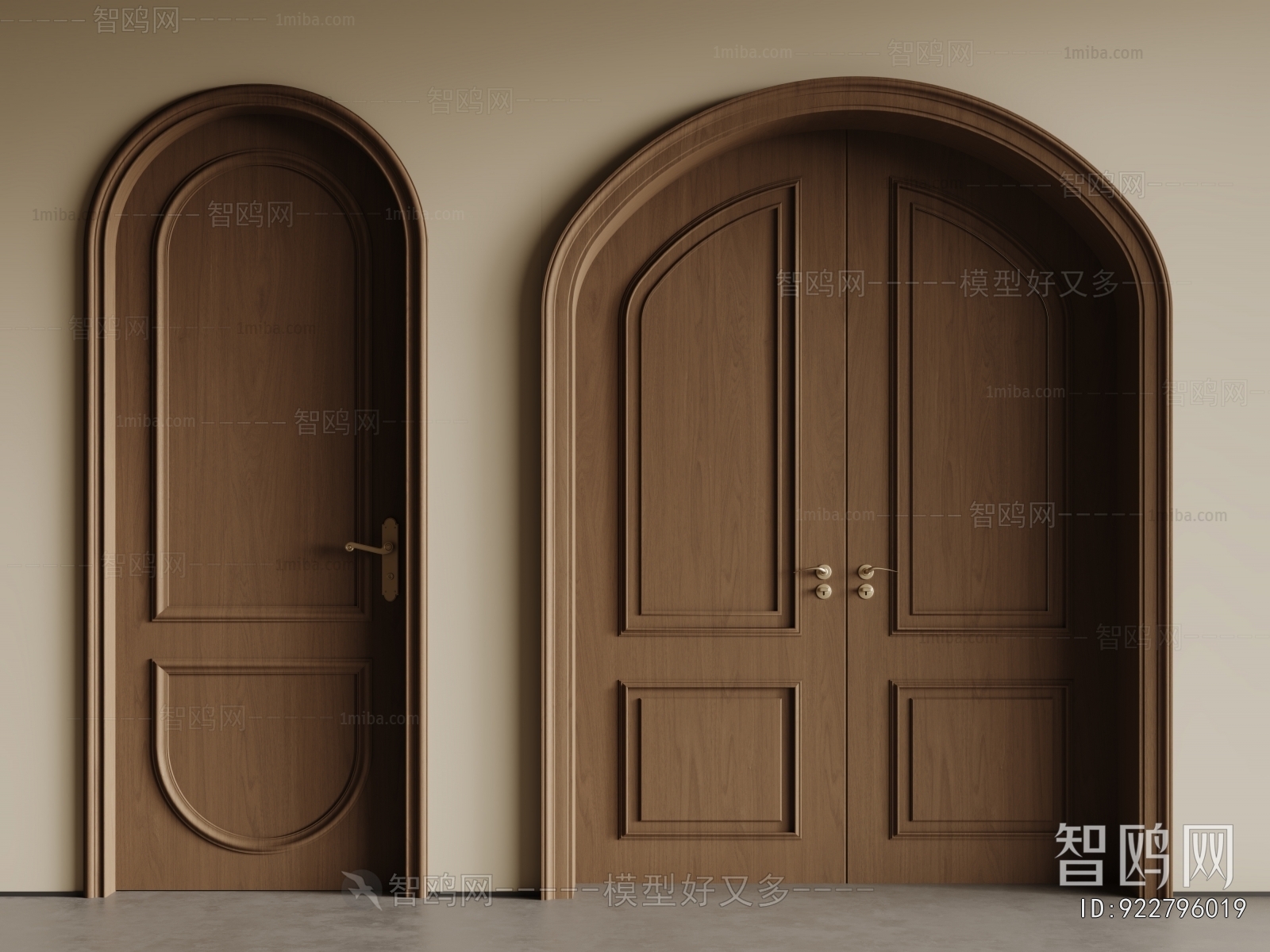 French Style Double Door