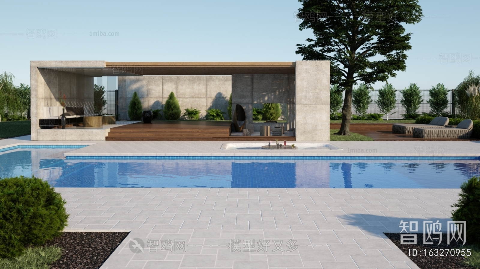 Modern Courtyard/landscape