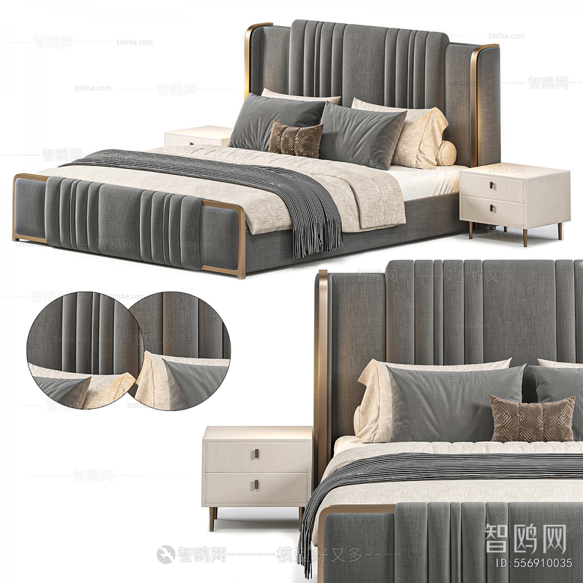Modern Double Bed