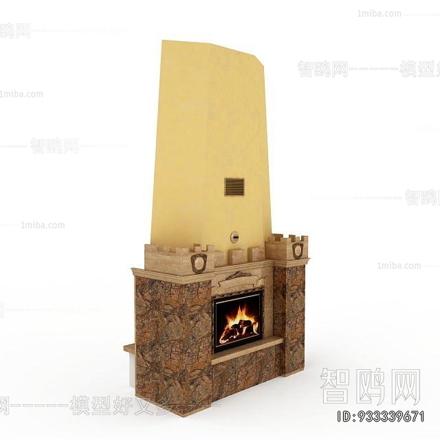 European Style Fireplace