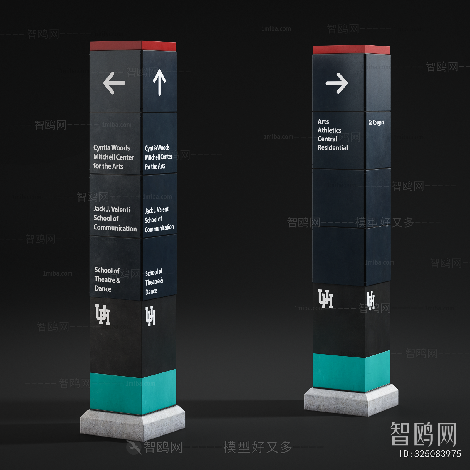 Modern Guide Board/bulletin Board