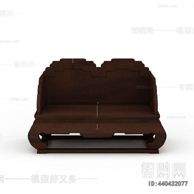 New Chinese Style A Sofa For Two