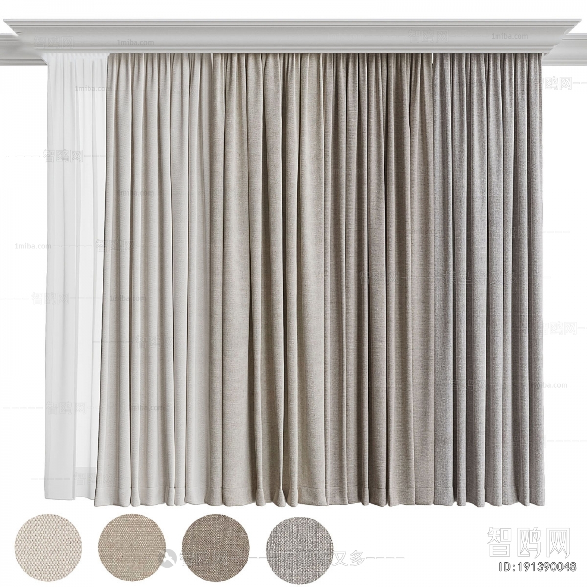 Modern The Curtain