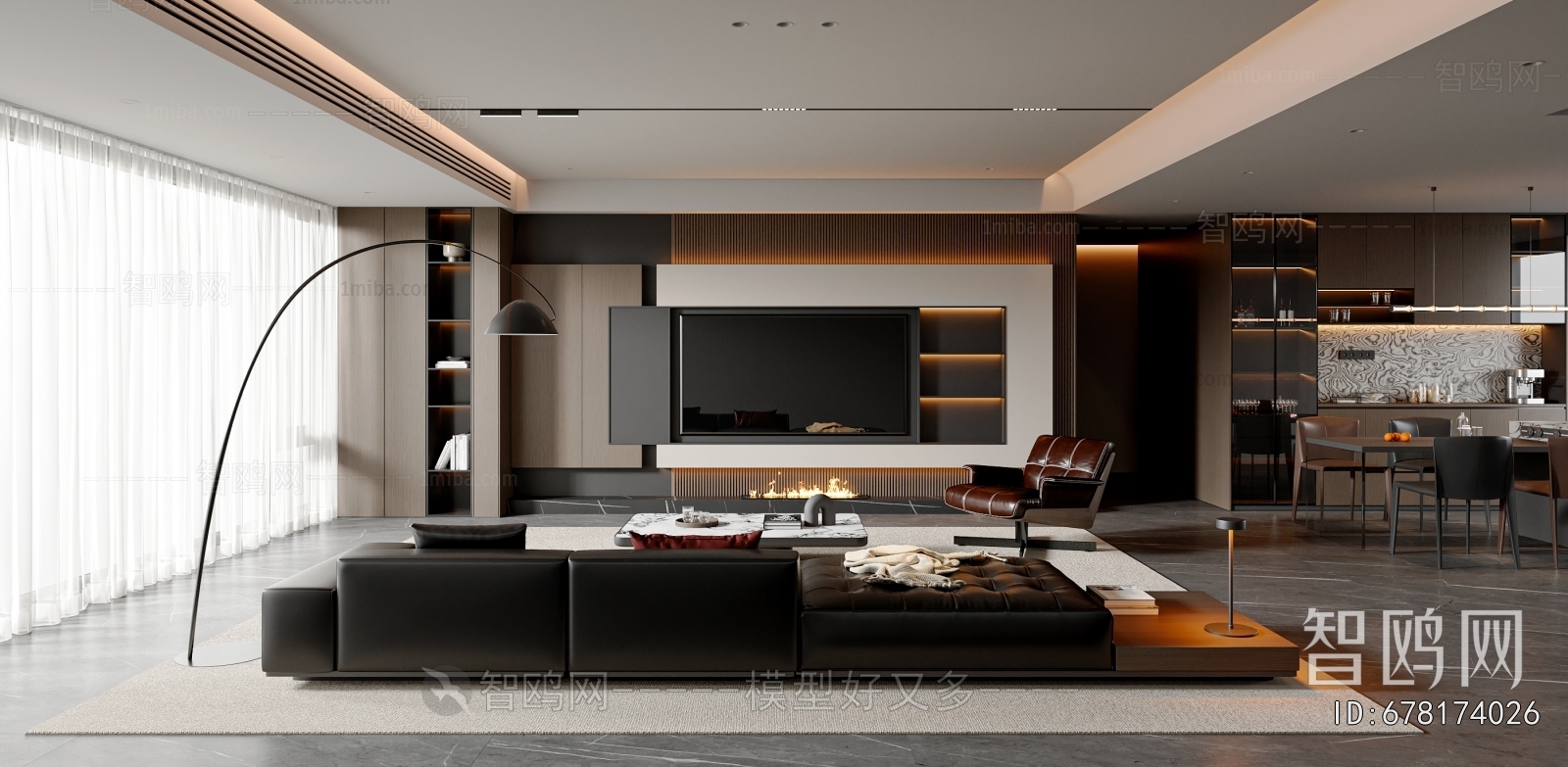 Modern A Living Room