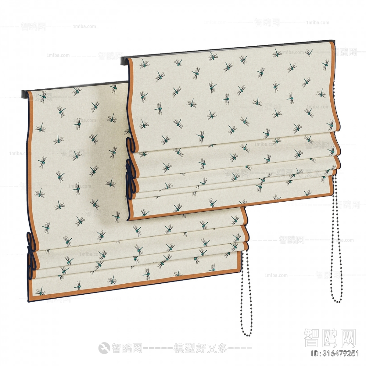 Modern Roman Curtain