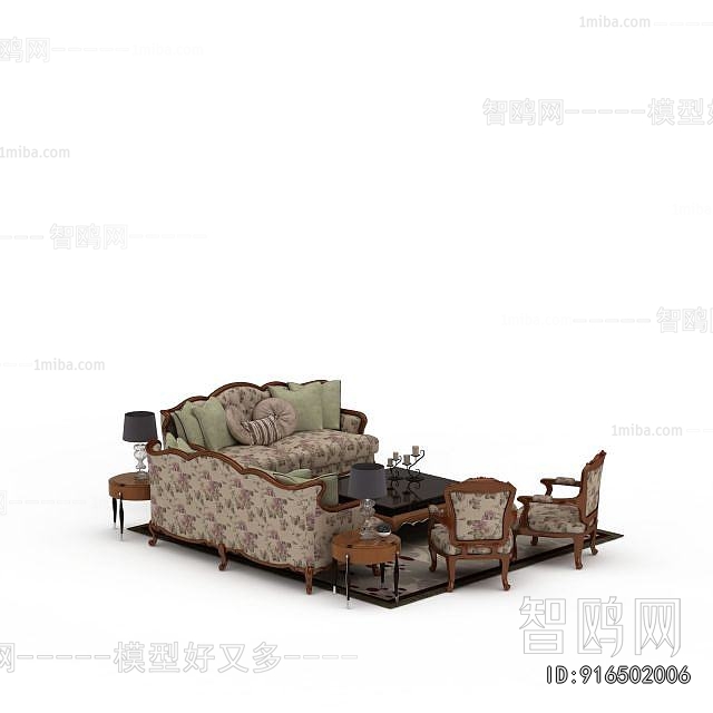 European Style Sofa Combination