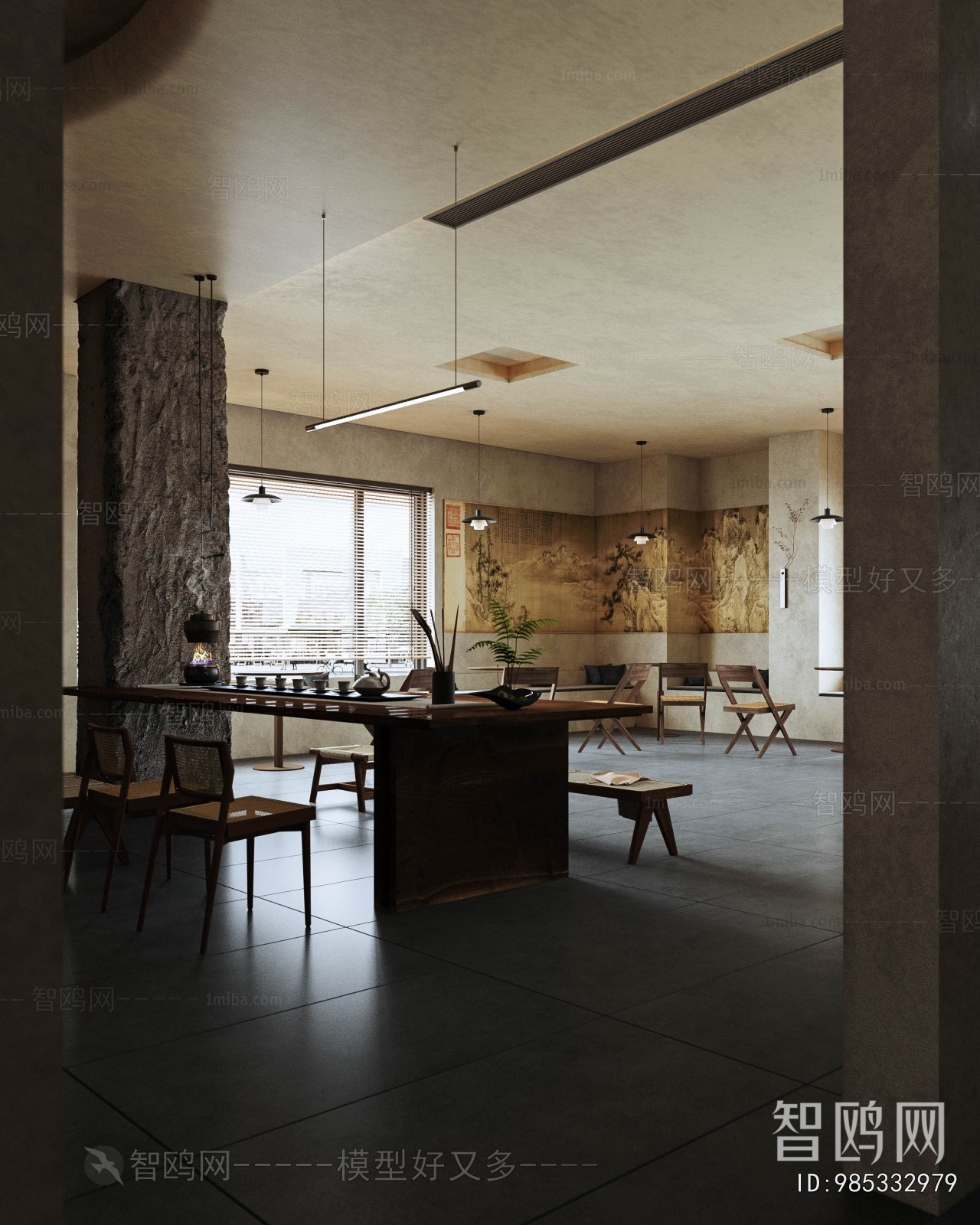 Wabi-sabi Style Teahouse Tea House