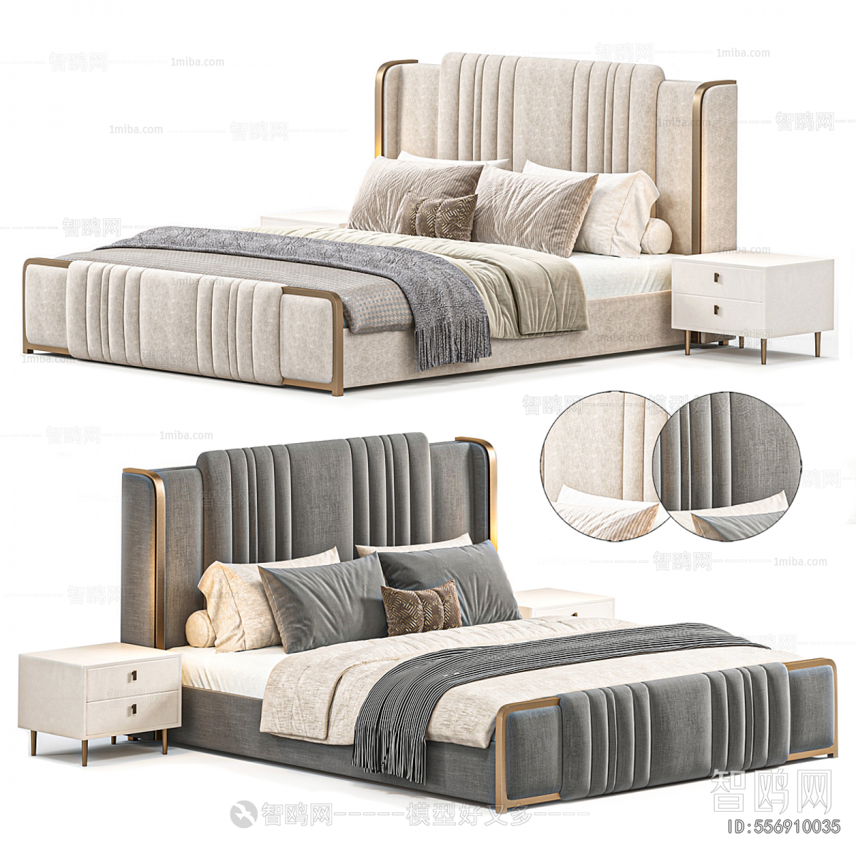 Modern Double Bed