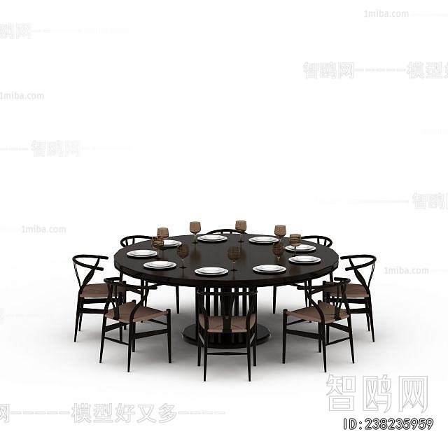 New Chinese Style Dining Table And Chairs