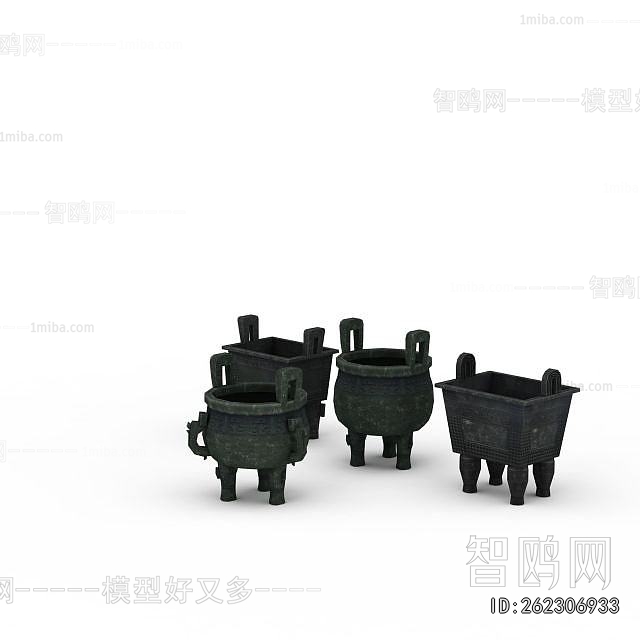 Chinese Style Decorative Set