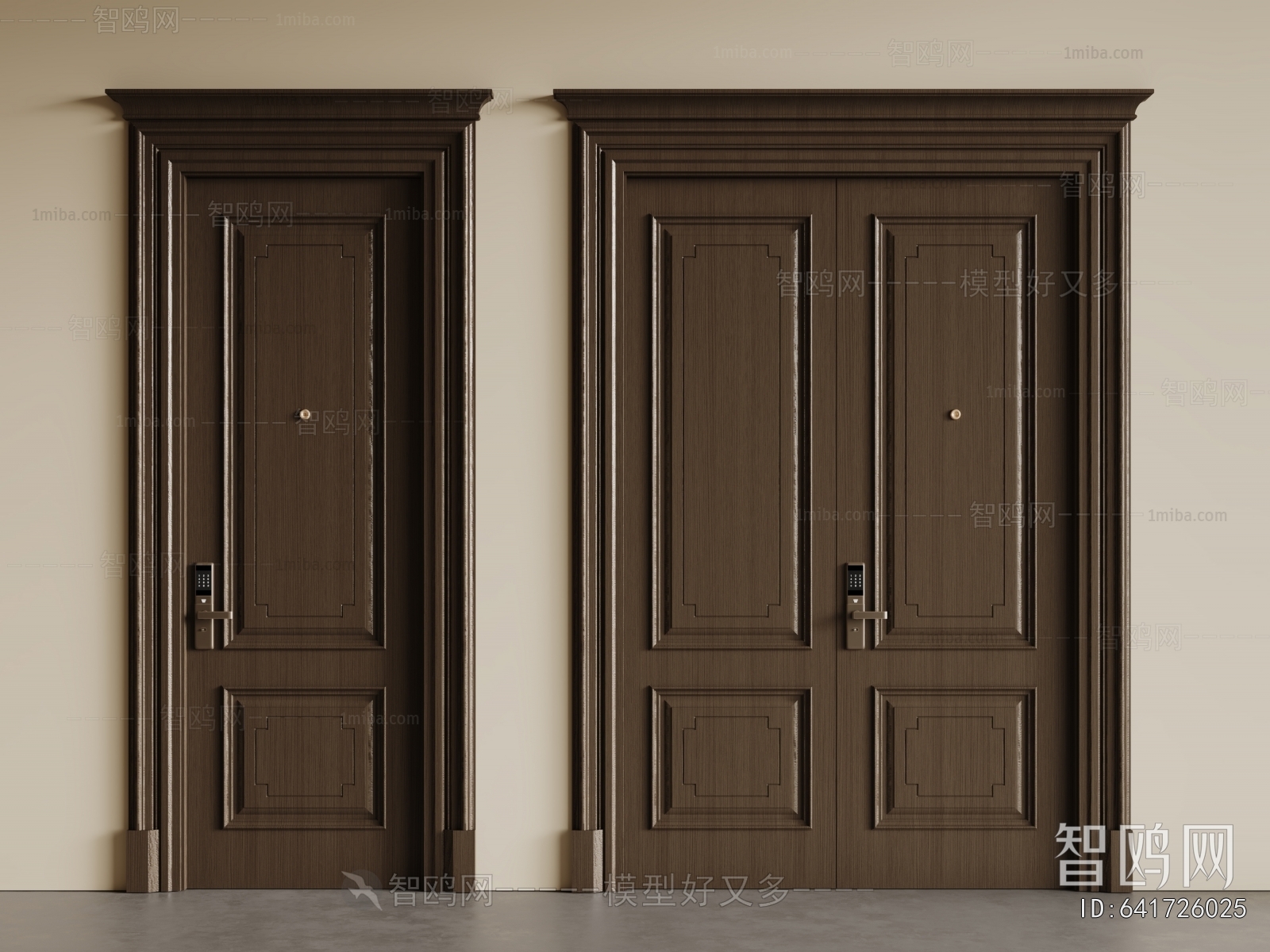 New Chinese Style Entrance Door