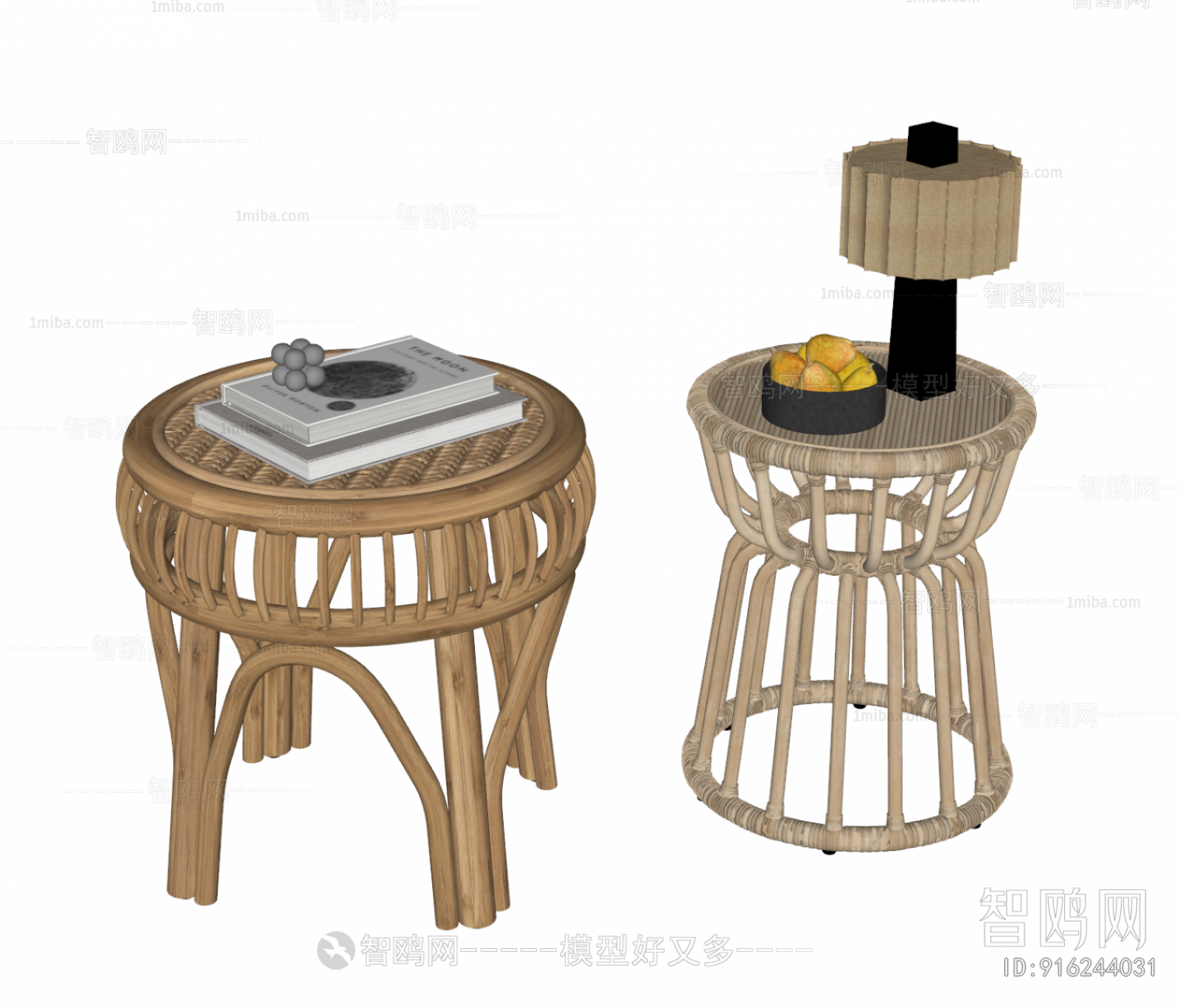 Wabi-sabi Style Side Table/corner Table