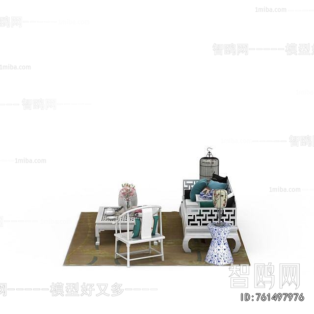 Chinese Style Sofa Combination