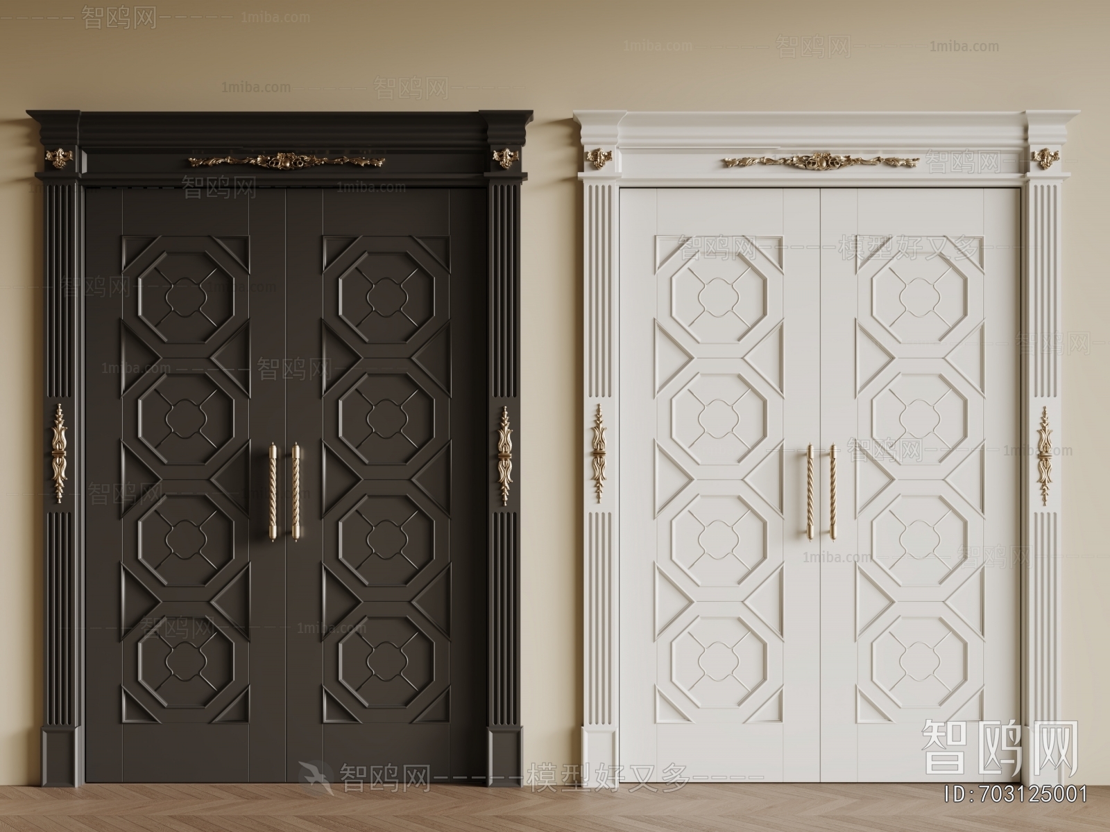 European Style Double Door