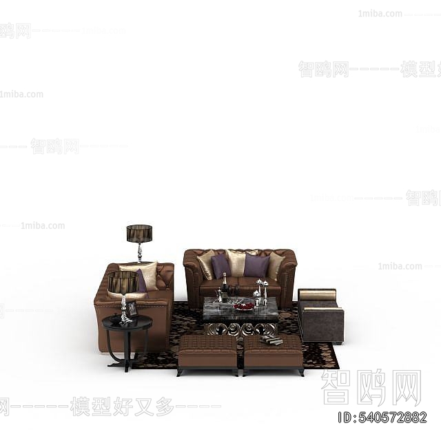 European Style Sofa Combination