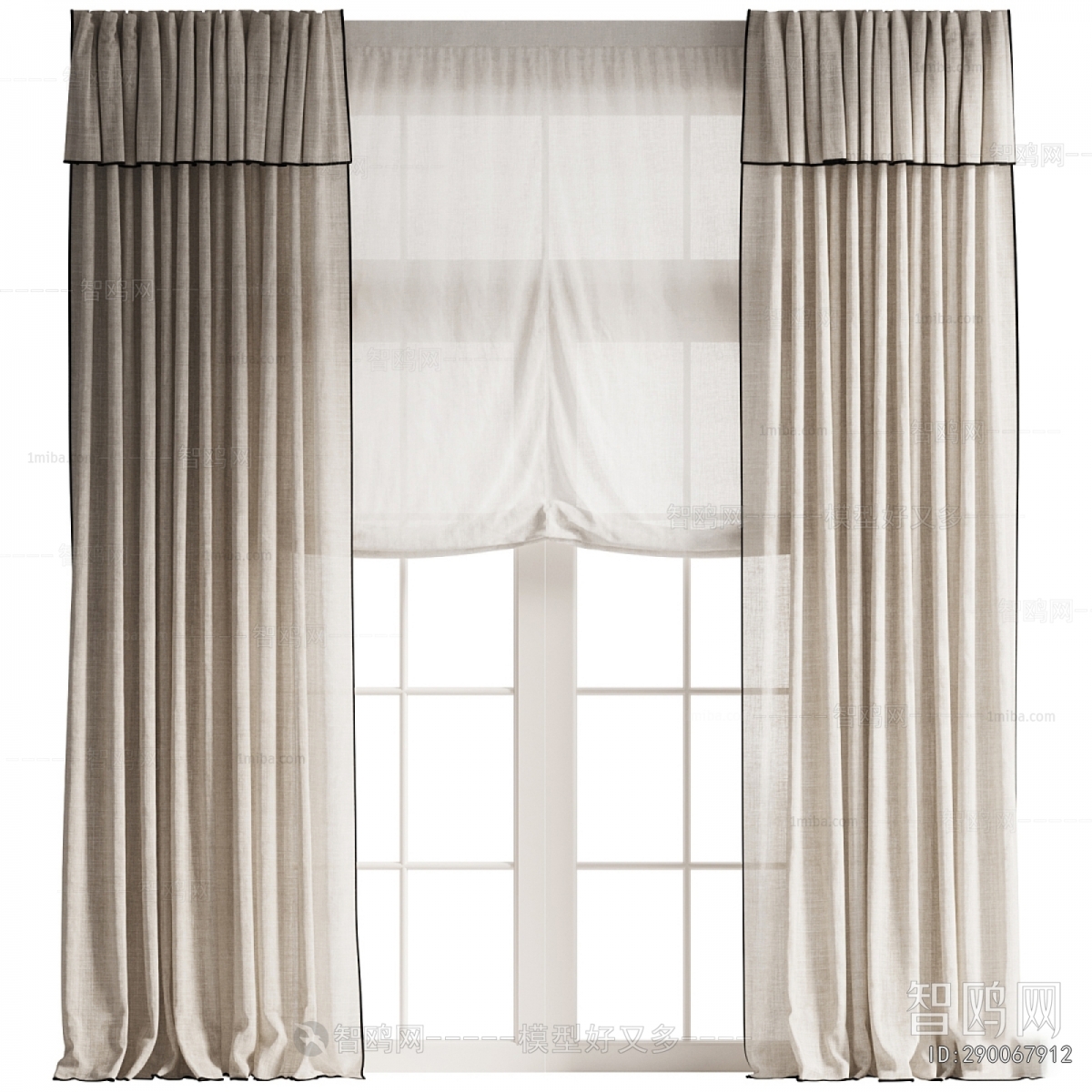 New Chinese Style The Curtain