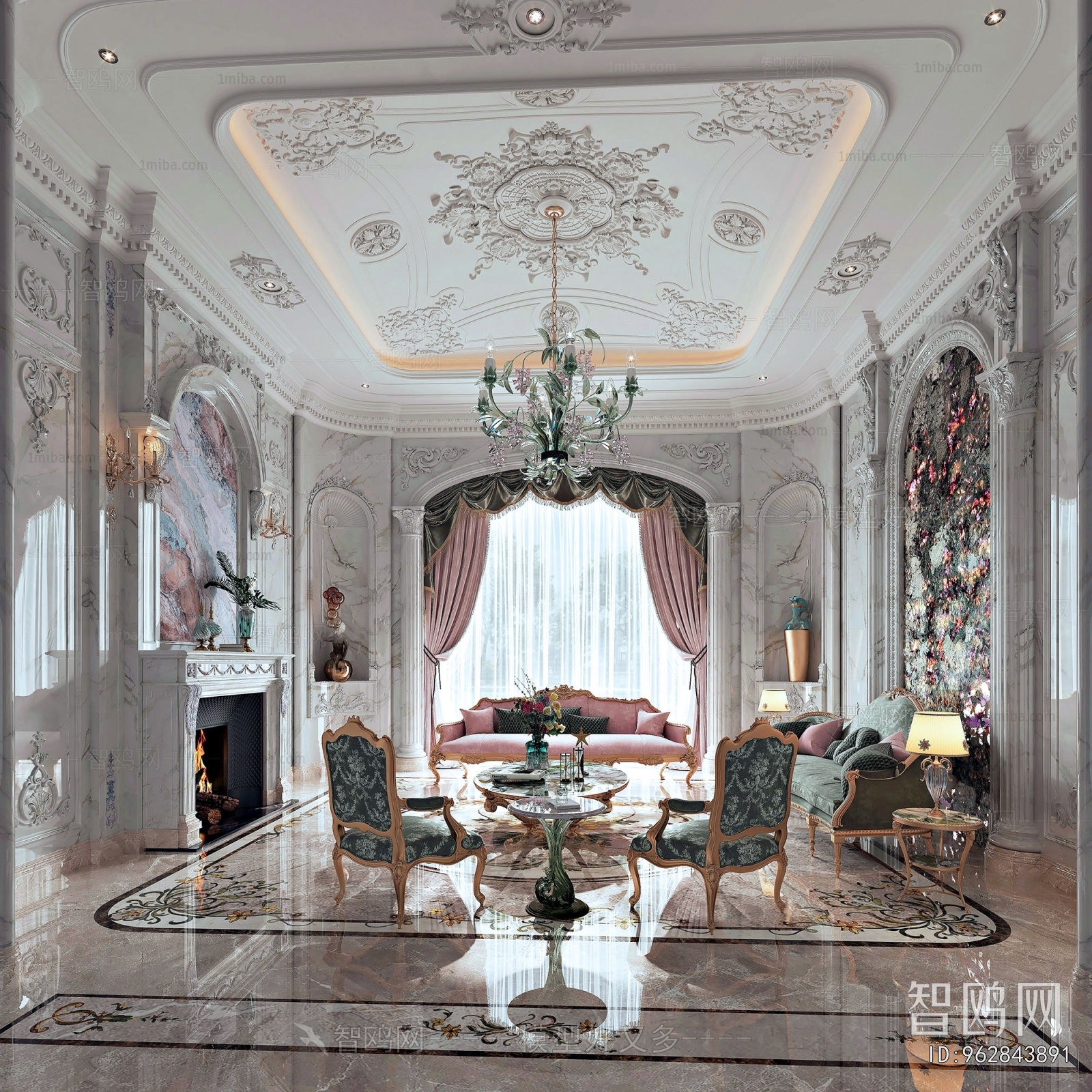 European Style A Living Room