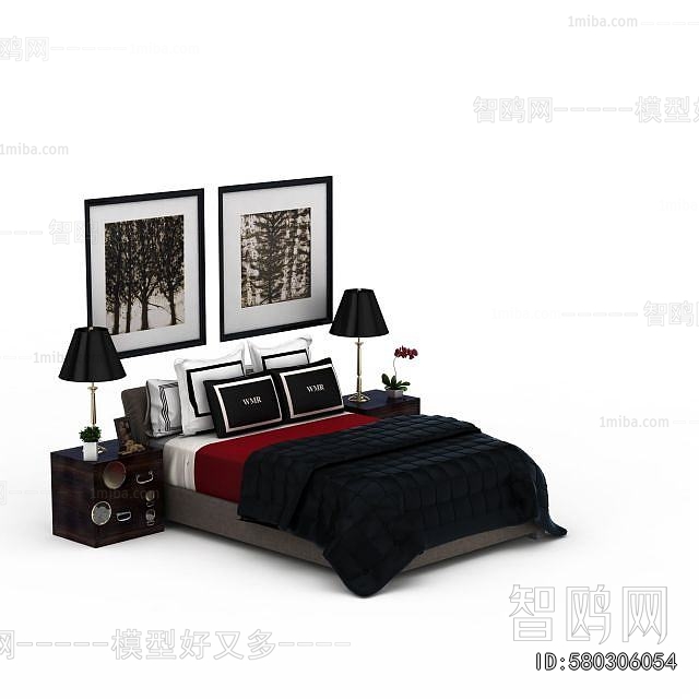 Modern Double Bed