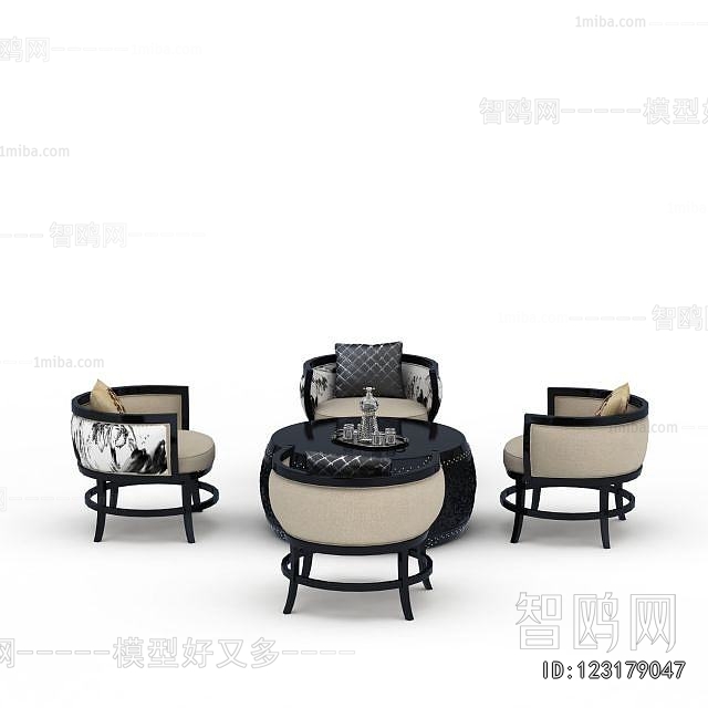 Chinese Style Leisure Table And Chair