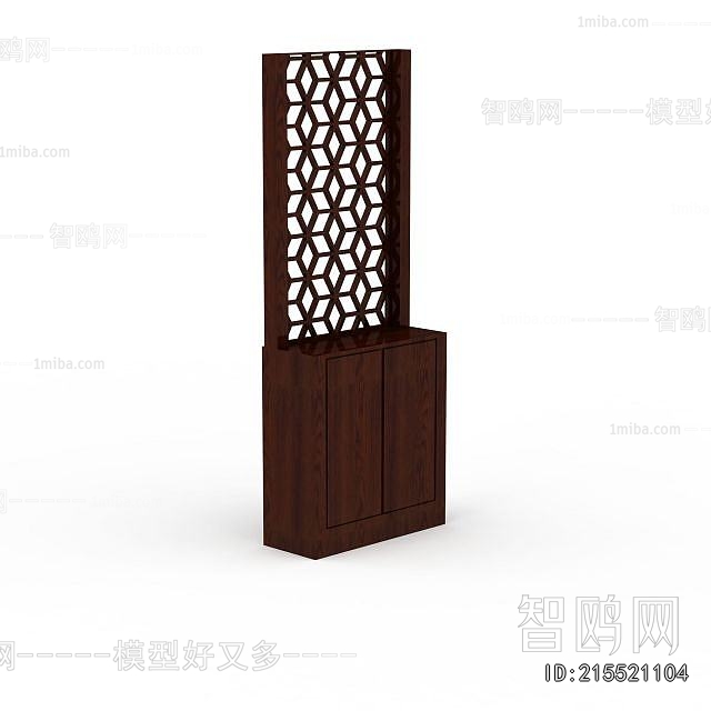 New Chinese Style Entrance Cabinet