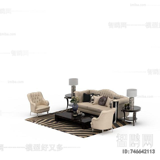 European Style Sofa Combination