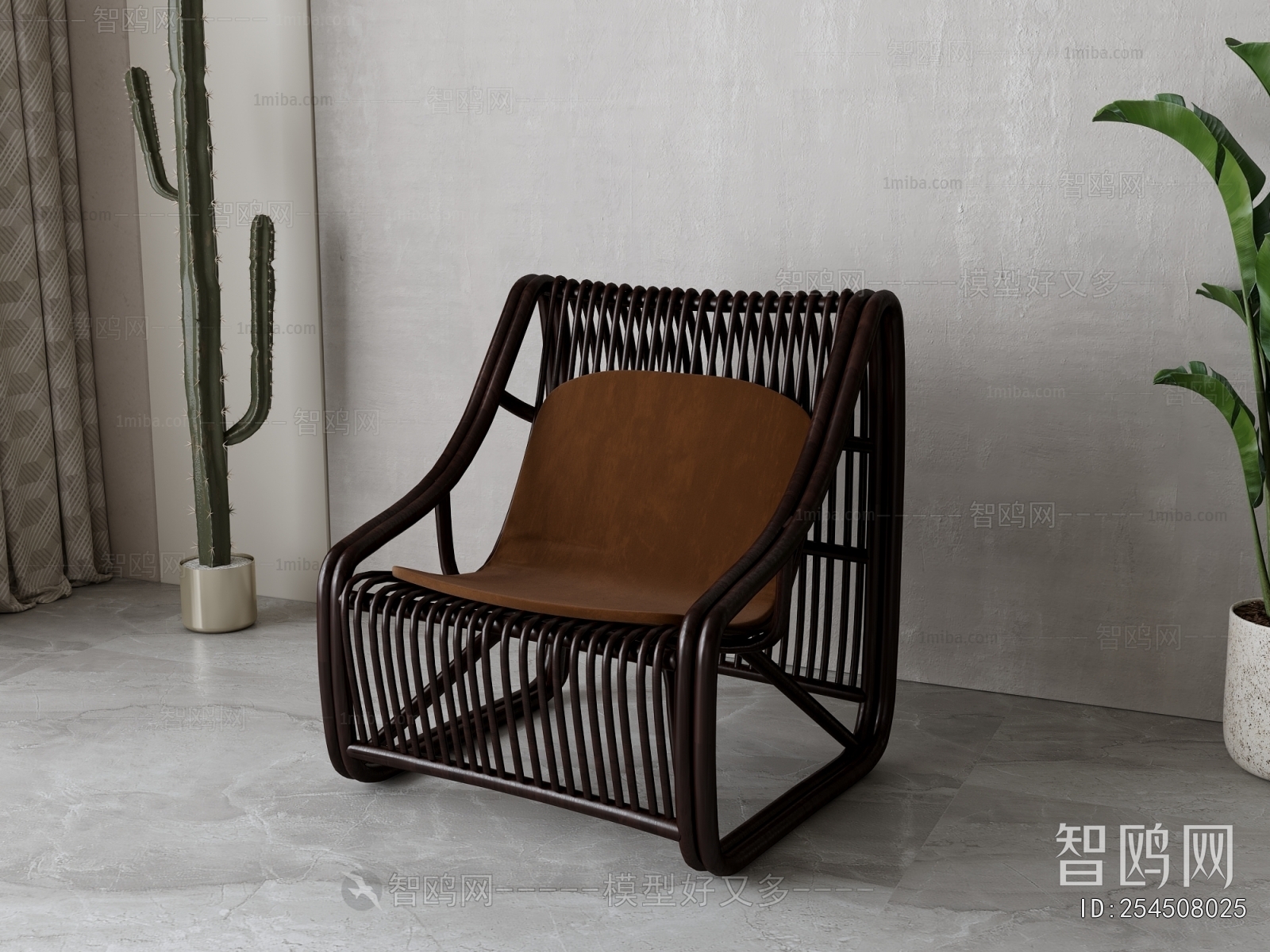 New Chinese Style Lounge Chair