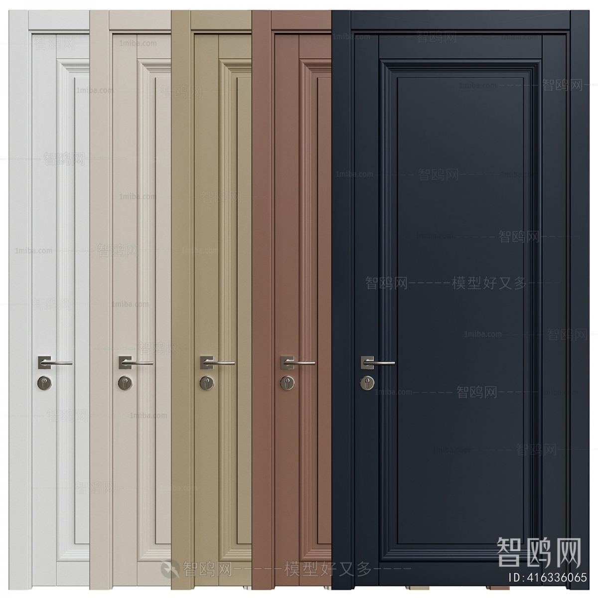Modern Single Door